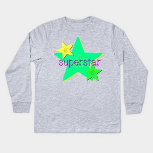 Super Star!! Kids Long Sleeve T-Shirt